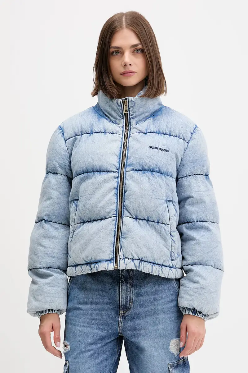 giacca di jeans colore blu W5BL85 D6181