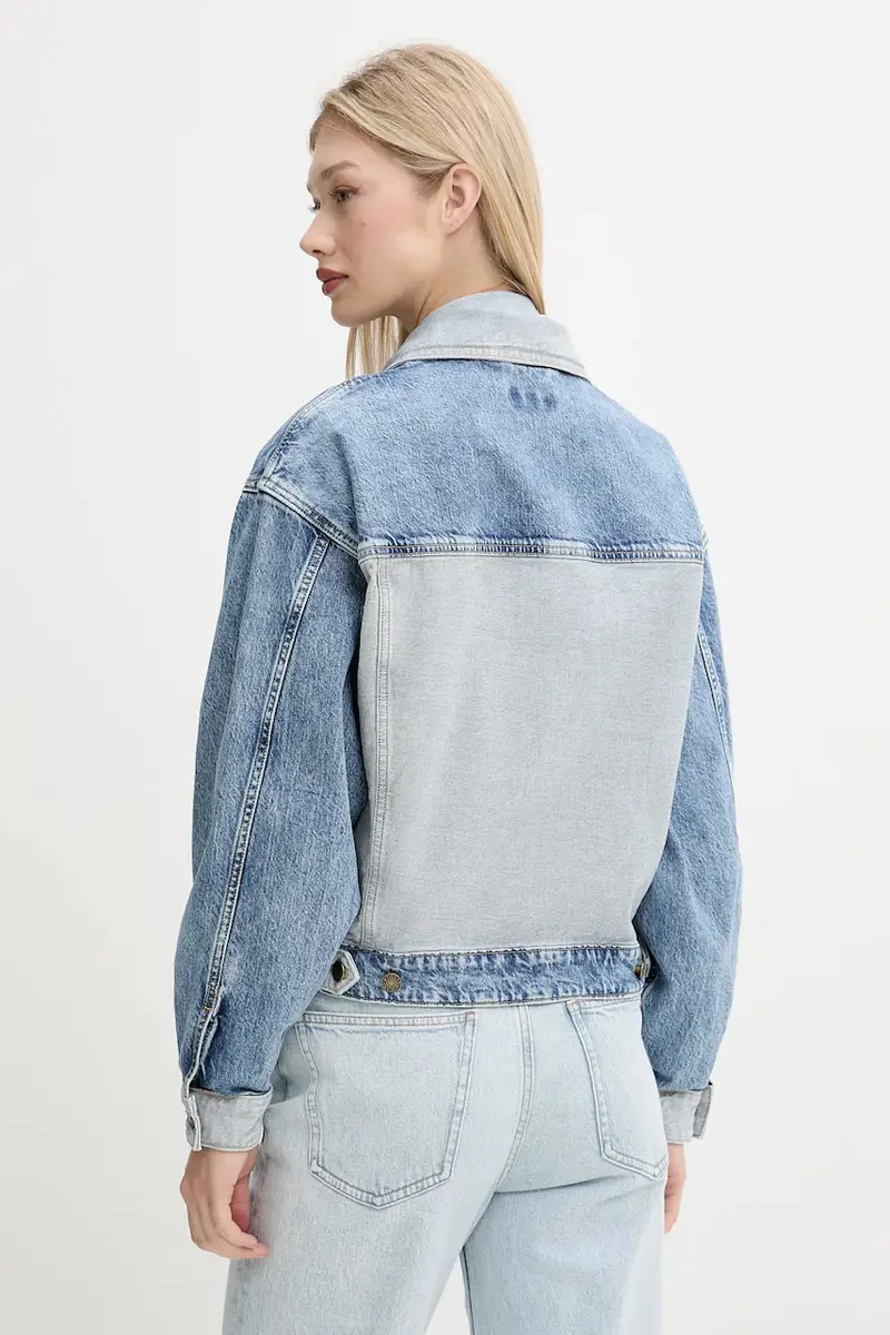 giacca di jeans colore blu W5YN56 D5M56 miniatura 3