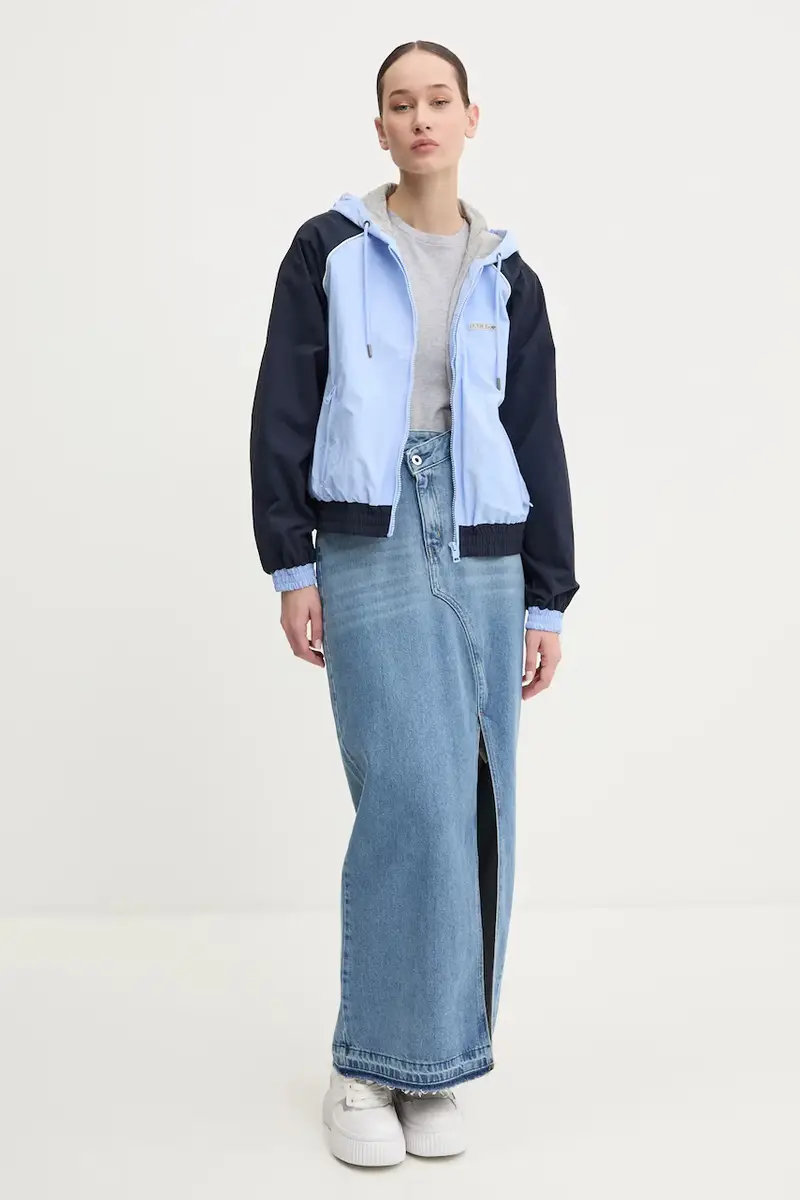 giacca donna colore blu W5RL44 WGYL2 miniatura 2