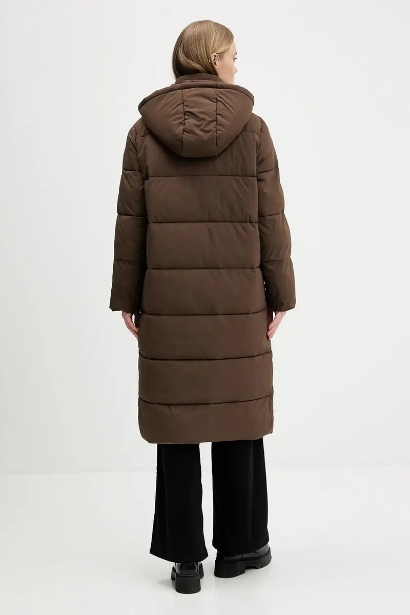 giacca donna colore nero W4BL26 WGII2 Marrone miniatura 2