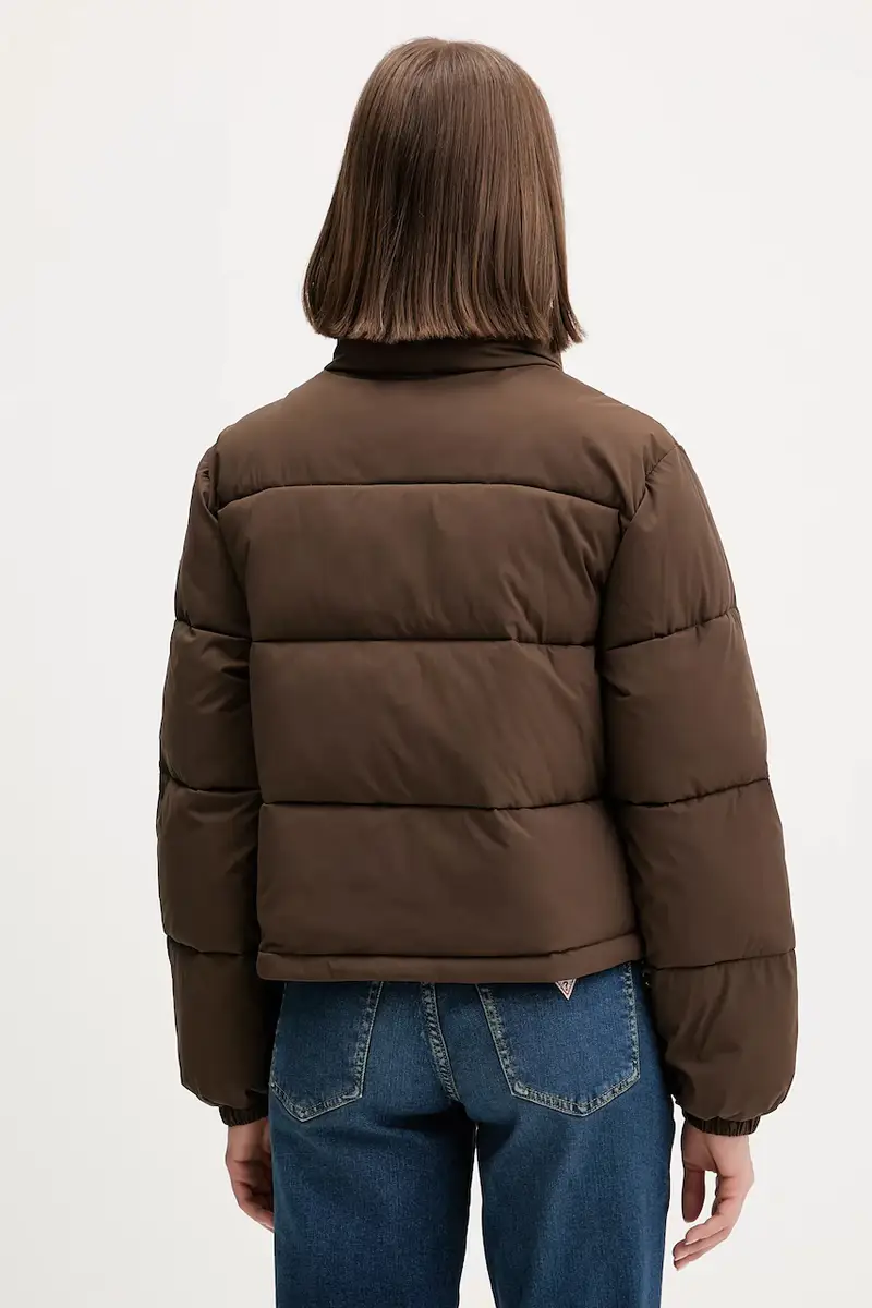 giacca donna colore turchese W4BL20 WGII2 Marrone miniatura 3