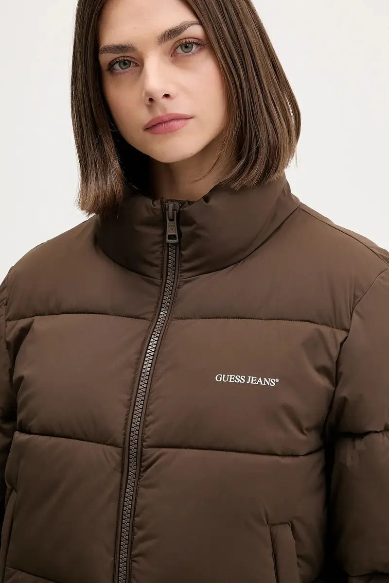 giacca donna colore turchese W4BL20 WGII2 Marrone miniatura 4