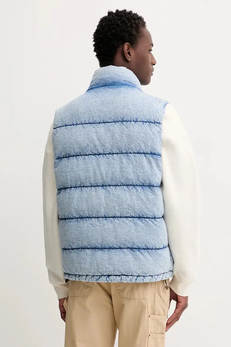 giubbotto di jeans colore blu M5BN81 D6181 miniatura 3