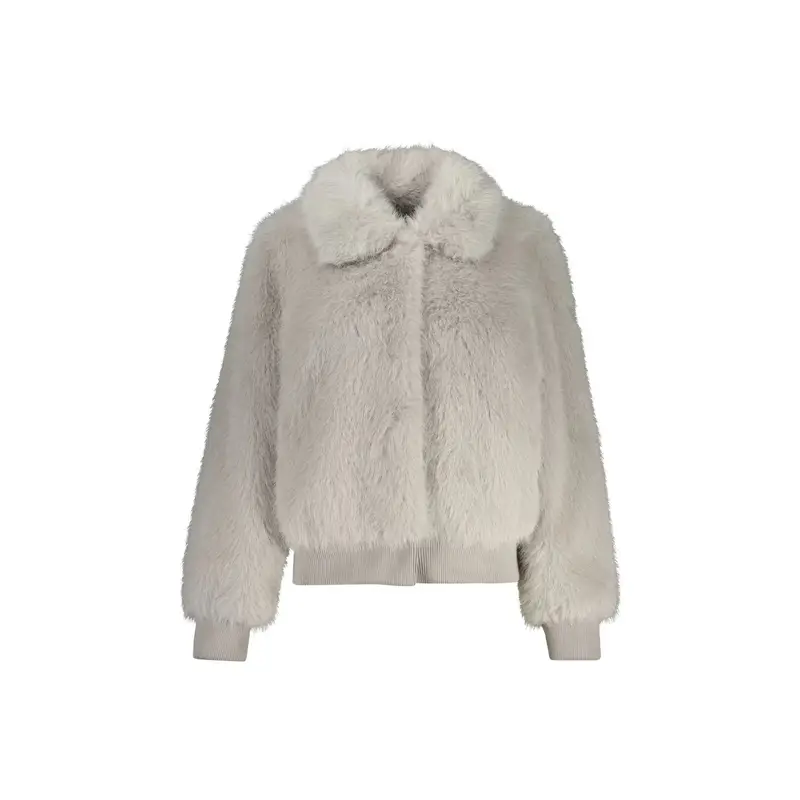 Giubbotto Donna Grigie Logo Grigio