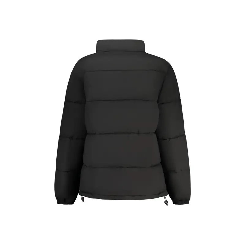 Giubbotto Donna Tasche Stampa Applicazione Logo Nero miniatura 2