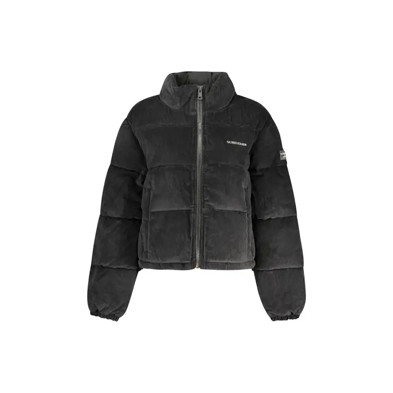 Giubbotto Maniche Lunghe Donna Nere Ricamo Nero