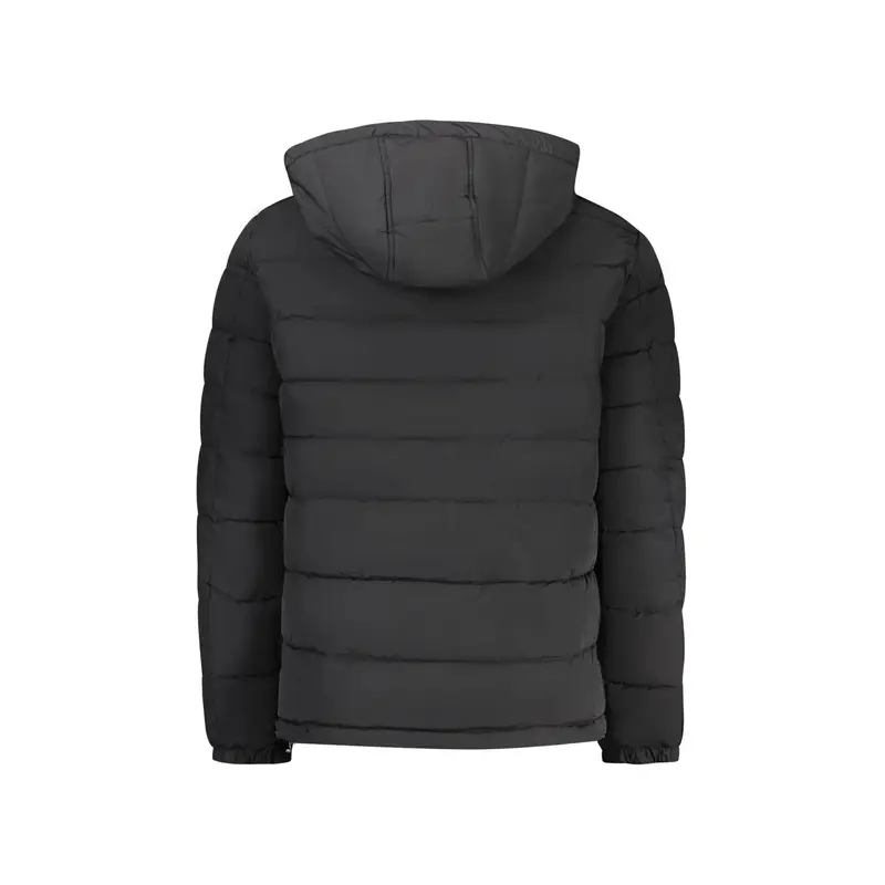 Giubbotto Maniche Lunghe Uomo Neri Zip Nero miniatura 2