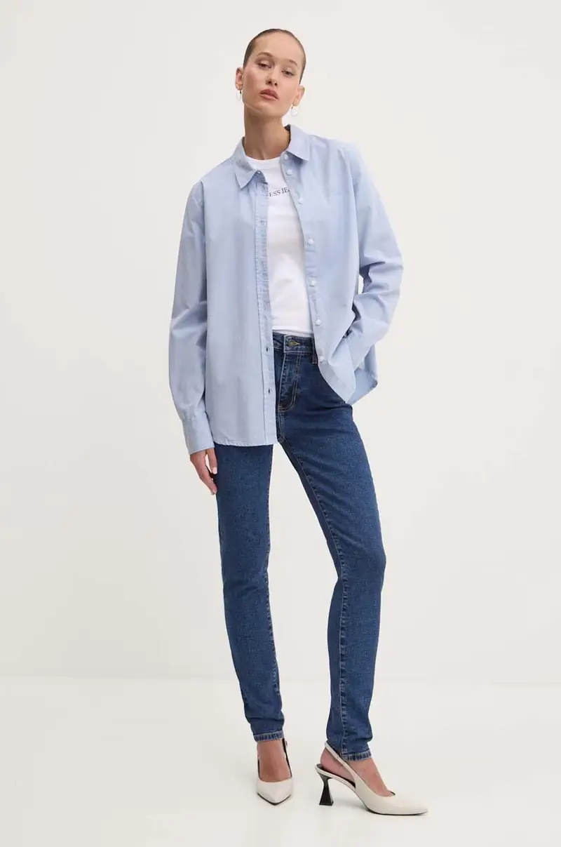 Guess Jeans Jeans Donna Blu 3312073 miniatura 2