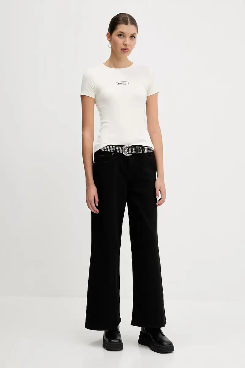 Guess Jeans Jeans Donna Nero 3648137 miniatura 2