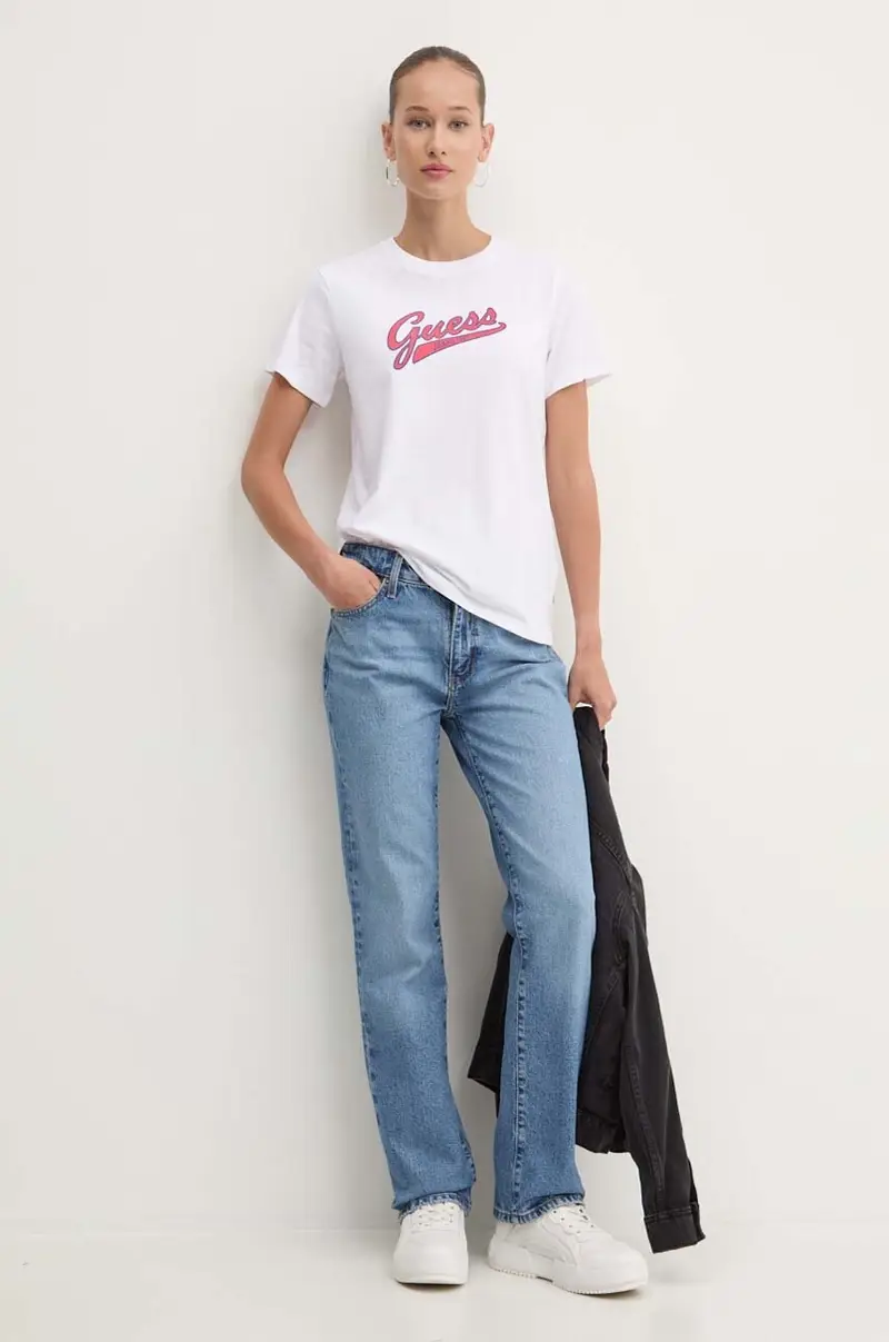 Guess Jeans Jeans Donna Blu 3245534 miniatura 2
