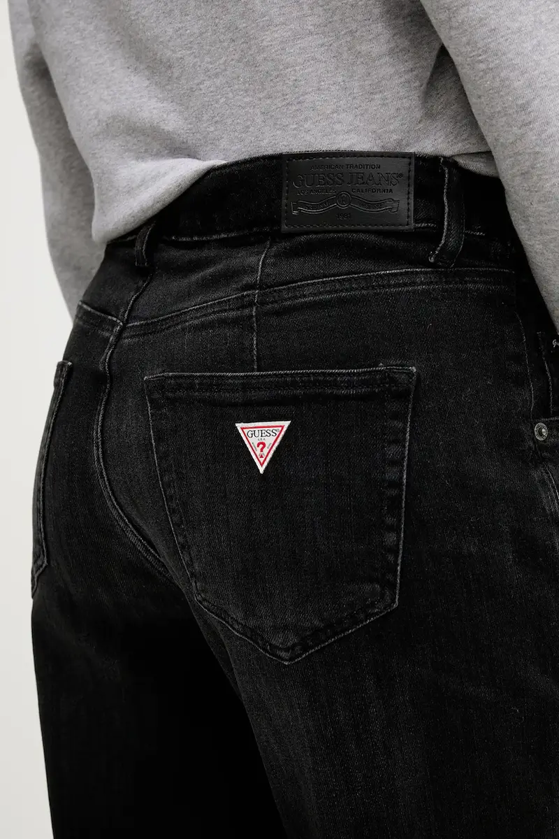 Guess Jeans Jeans Donna Nero 3647457 miniatura 4