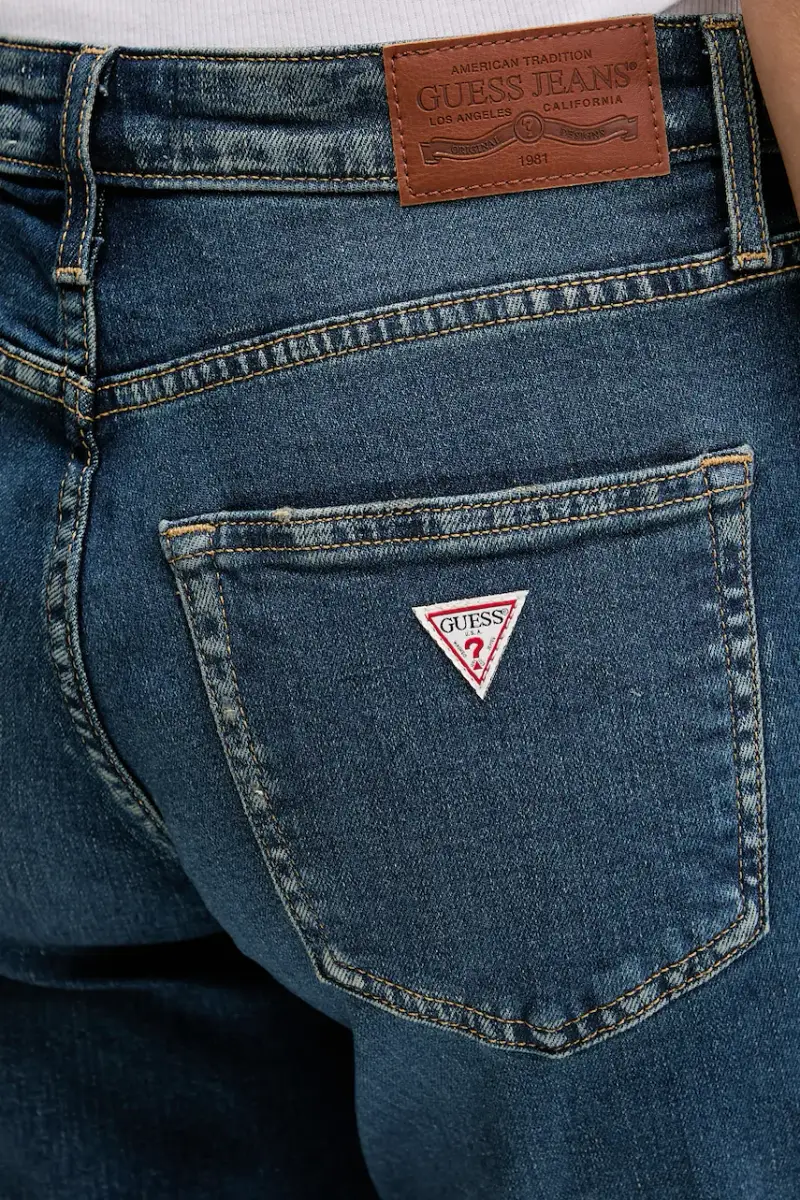 Guess Jeans Jeans Donna Blu 3766878 miniatura 4