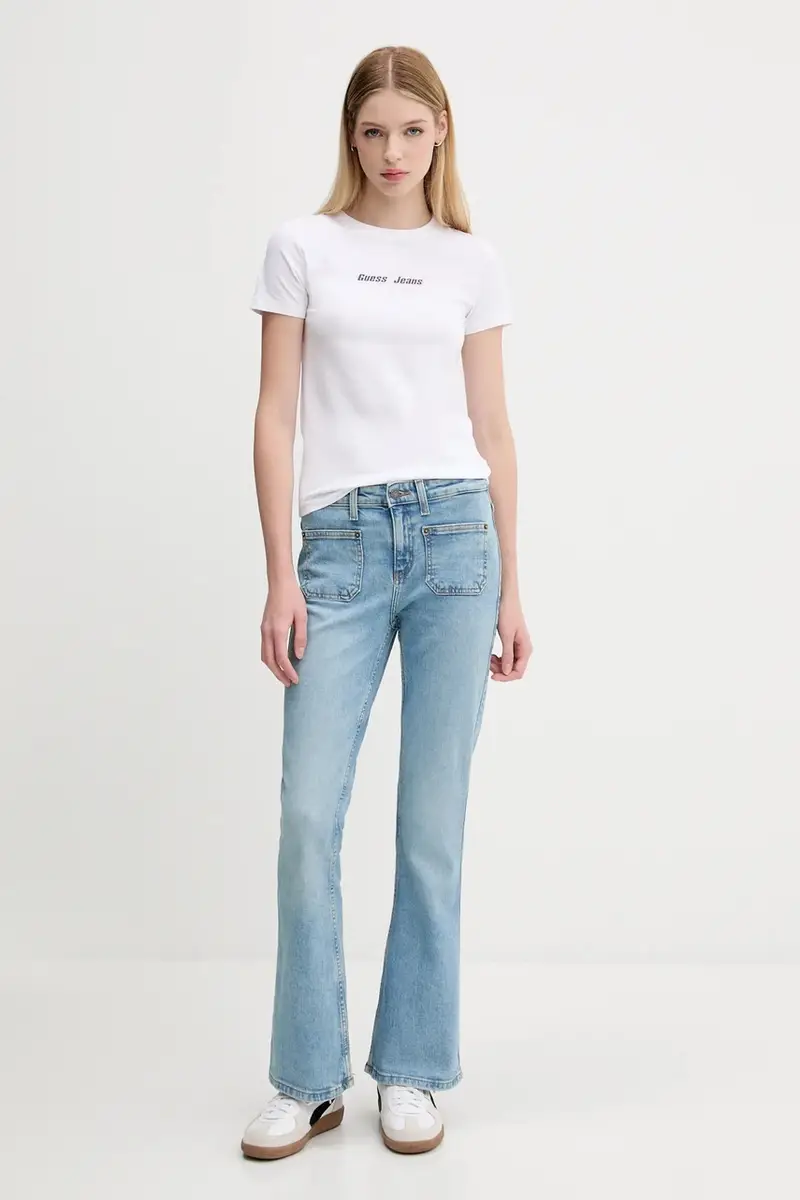 Guess Jeans Jeans Donna Blu 2885975 miniatura 2