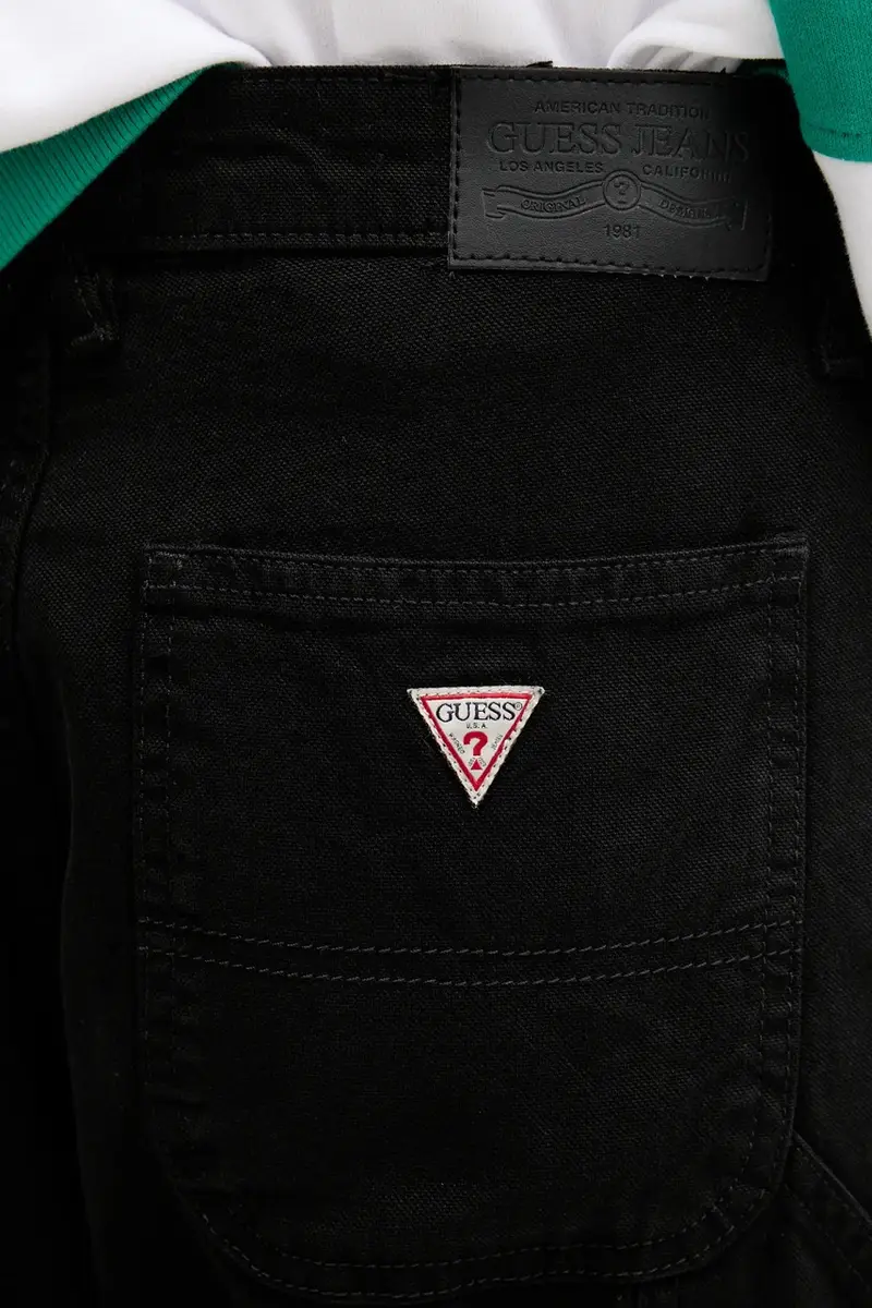 Guess Jeans Jeans Donna Nero 3275707 miniatura 4