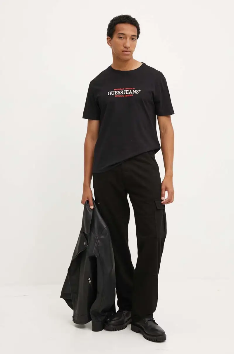 Guess Jeans Jeans Uomo Nero 3326776 miniatura 2