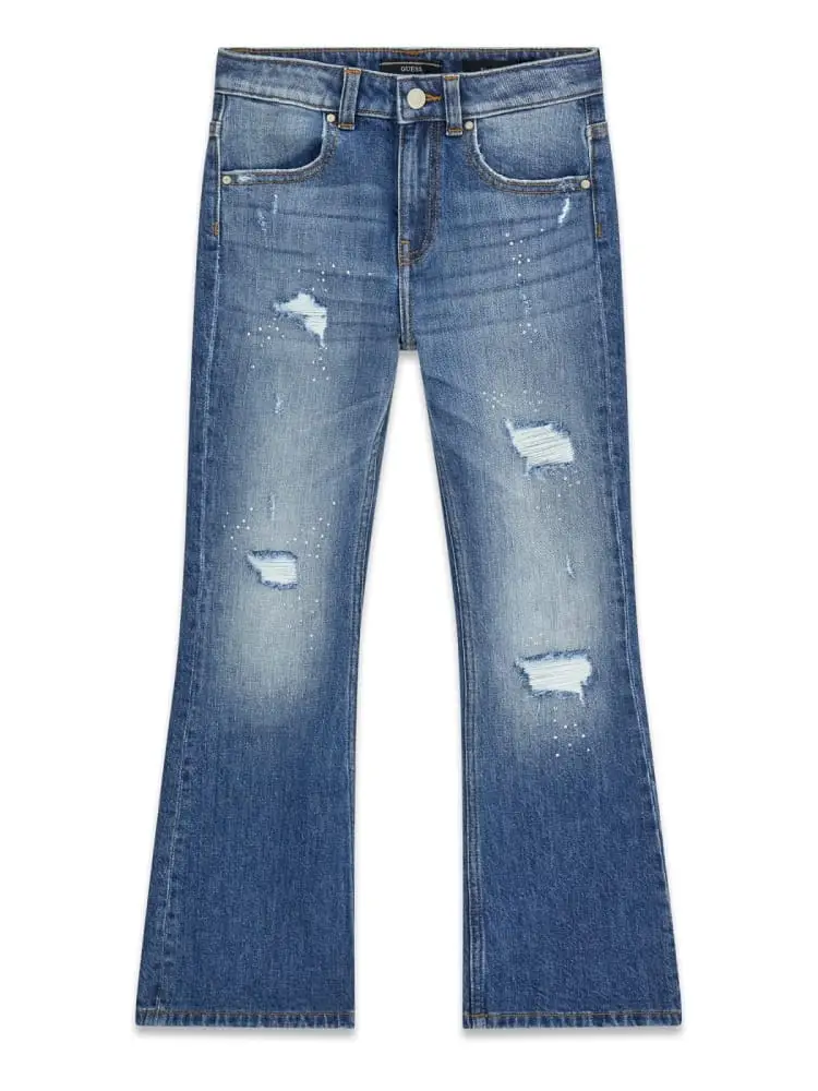 jeans kids/junior in denim blu a zampa
