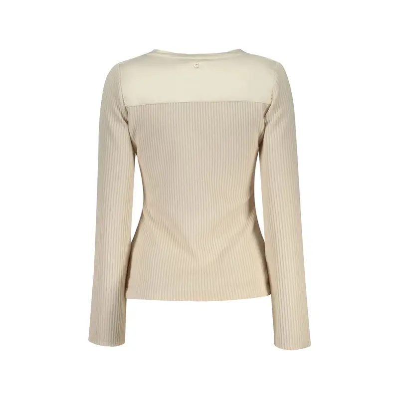 Maglia Donna beige 5 Bottoni Logo miniatura 2