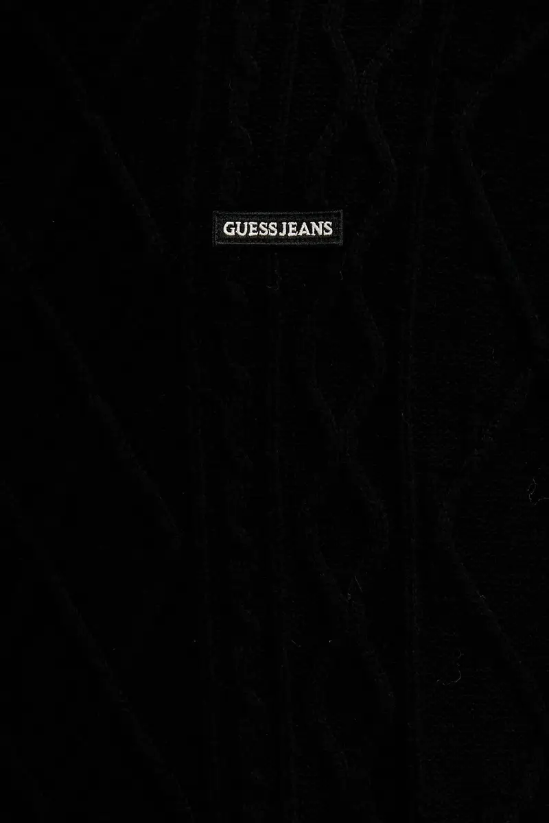 maglione con lana colore nero M5BR04 Z0561 miniatura 5