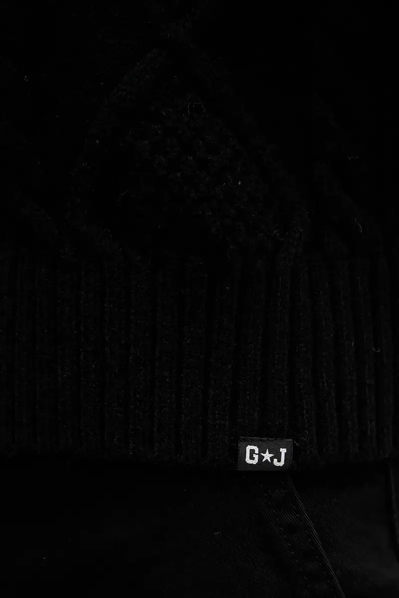 maglione con lana colore nero W5BR09 Z0561 miniatura 5