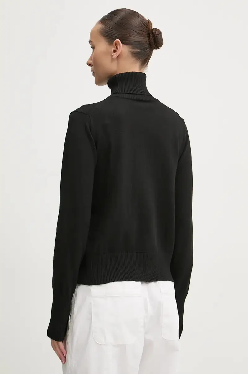 maglione donna colore nero W4BR15 Z3HO2 miniatura 3