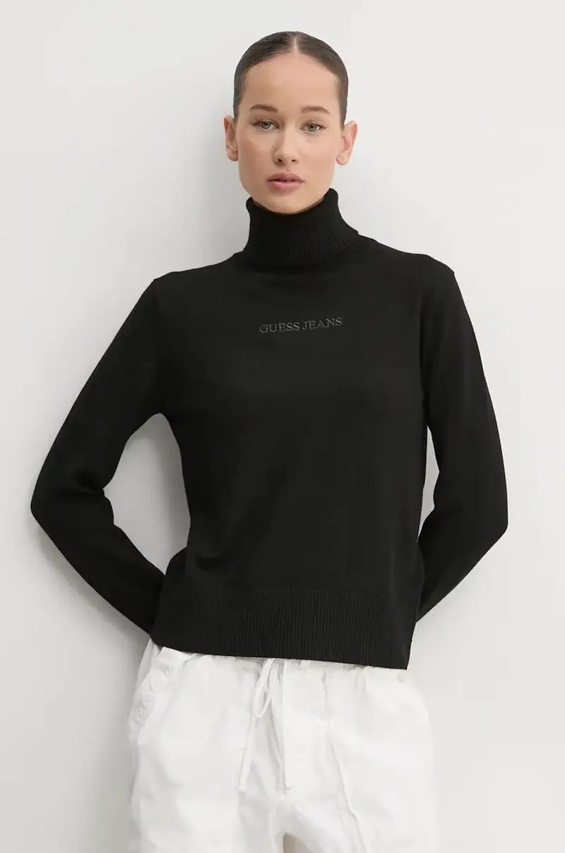 maglione donna colore nero W4BR15 Z3HO2