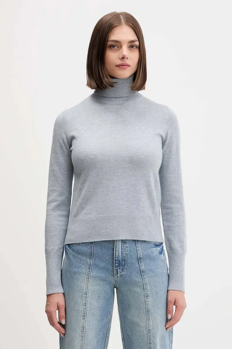 maglione donna colore nero W4BR15 Z3HO2 Blu