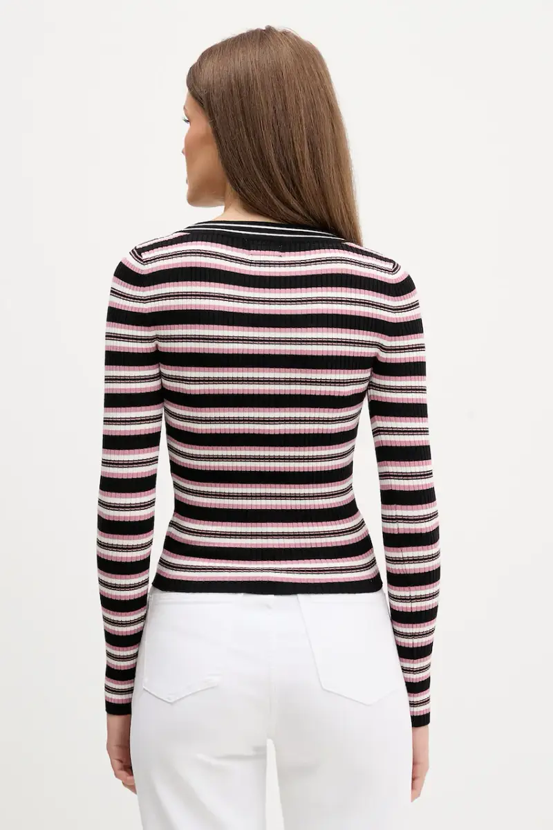 maglione donna colore nero W5BR05 Z3P32 miniatura 3