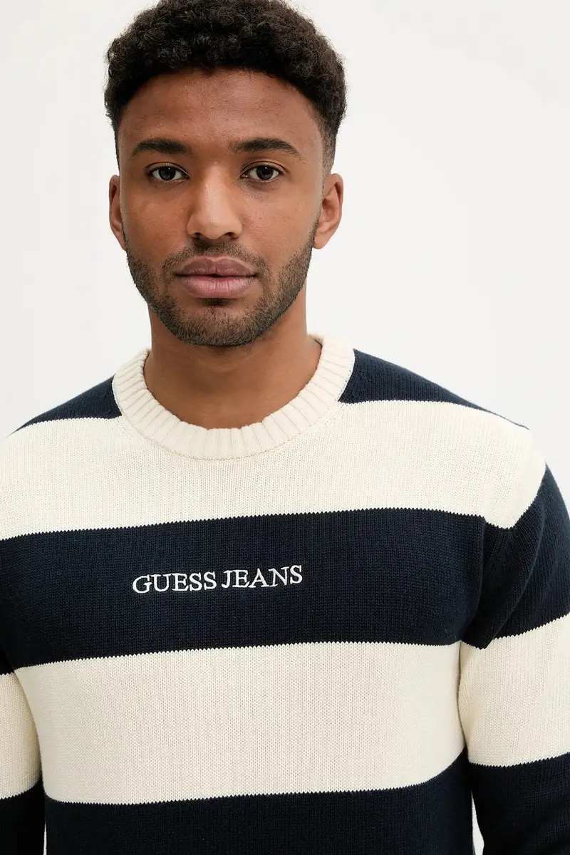 maglione in cotone Beige miniatura 4