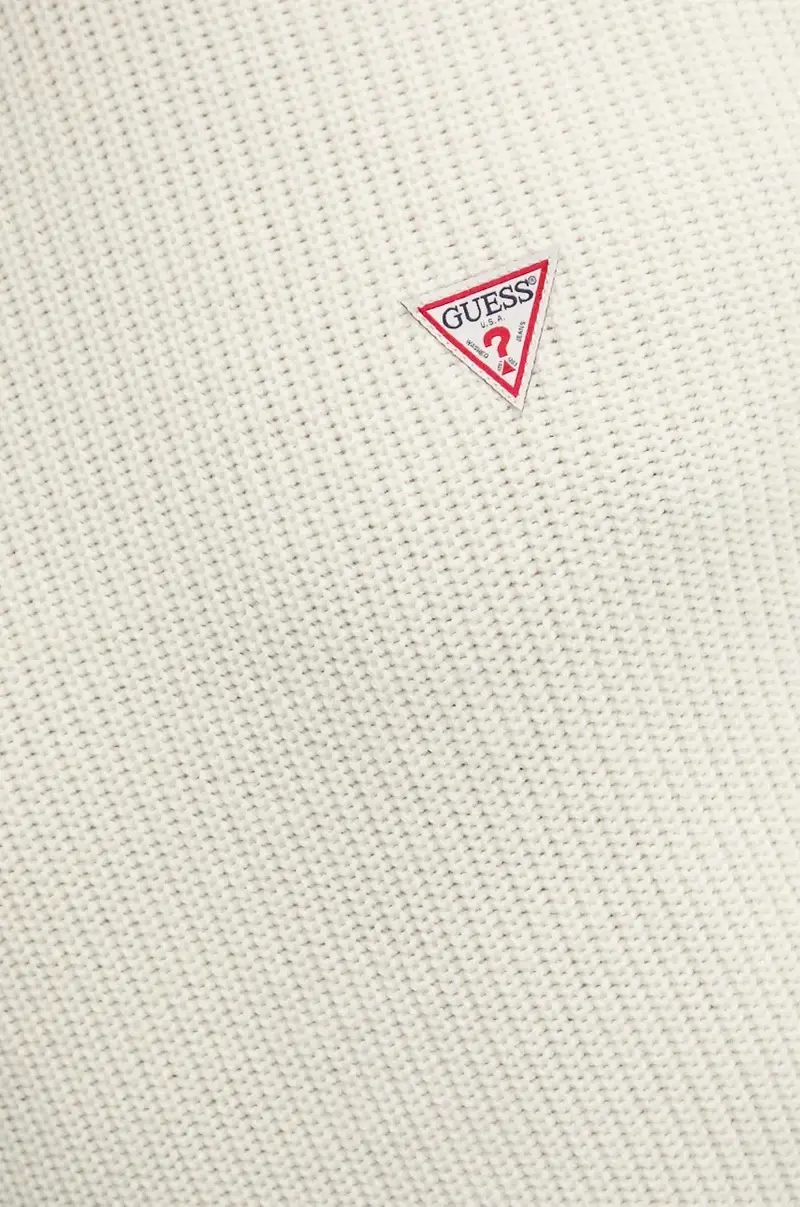 maglione in cotone colore beige M4BR30 Z3HM1 miniatura 5