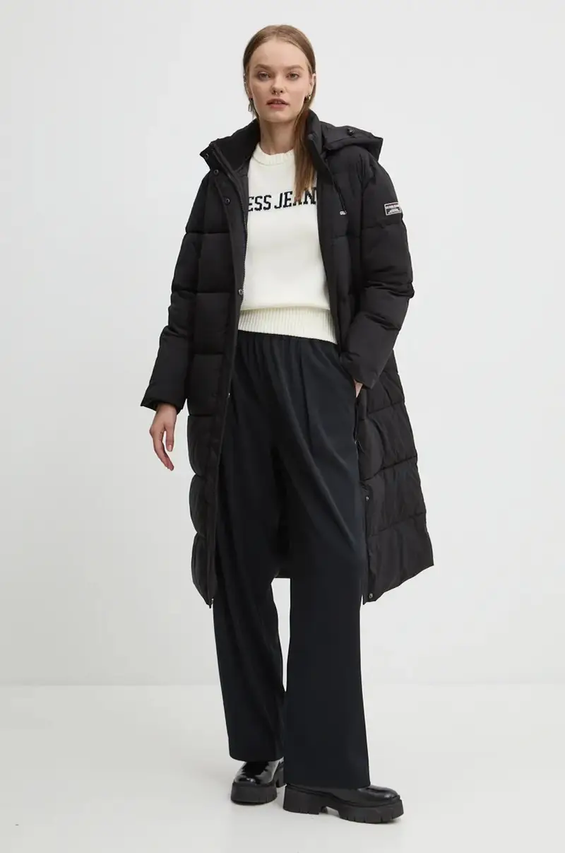 maglione in cotone colore beige W4BR10 Z3HM1 miniatura 2