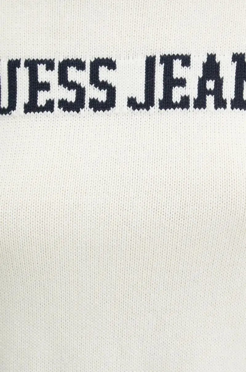 maglione in cotone colore beige W4BR10 Z3HM1 miniatura 5