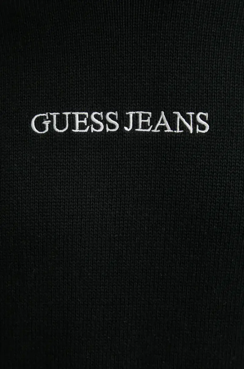 maglione in cotone colore nero M4BR31 Z3HM1 miniatura 5