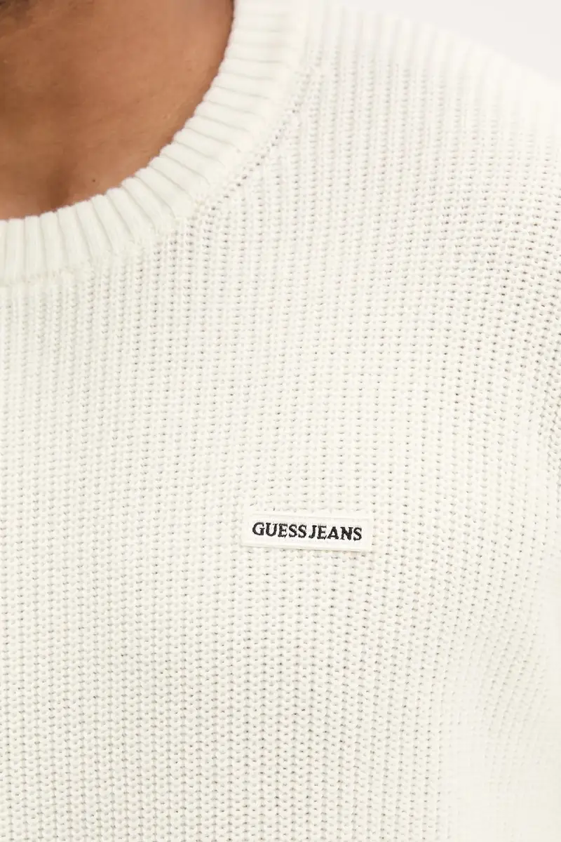 maglione in cotone uomo colore beige M5YR25 Z3HM1 miniatura 5