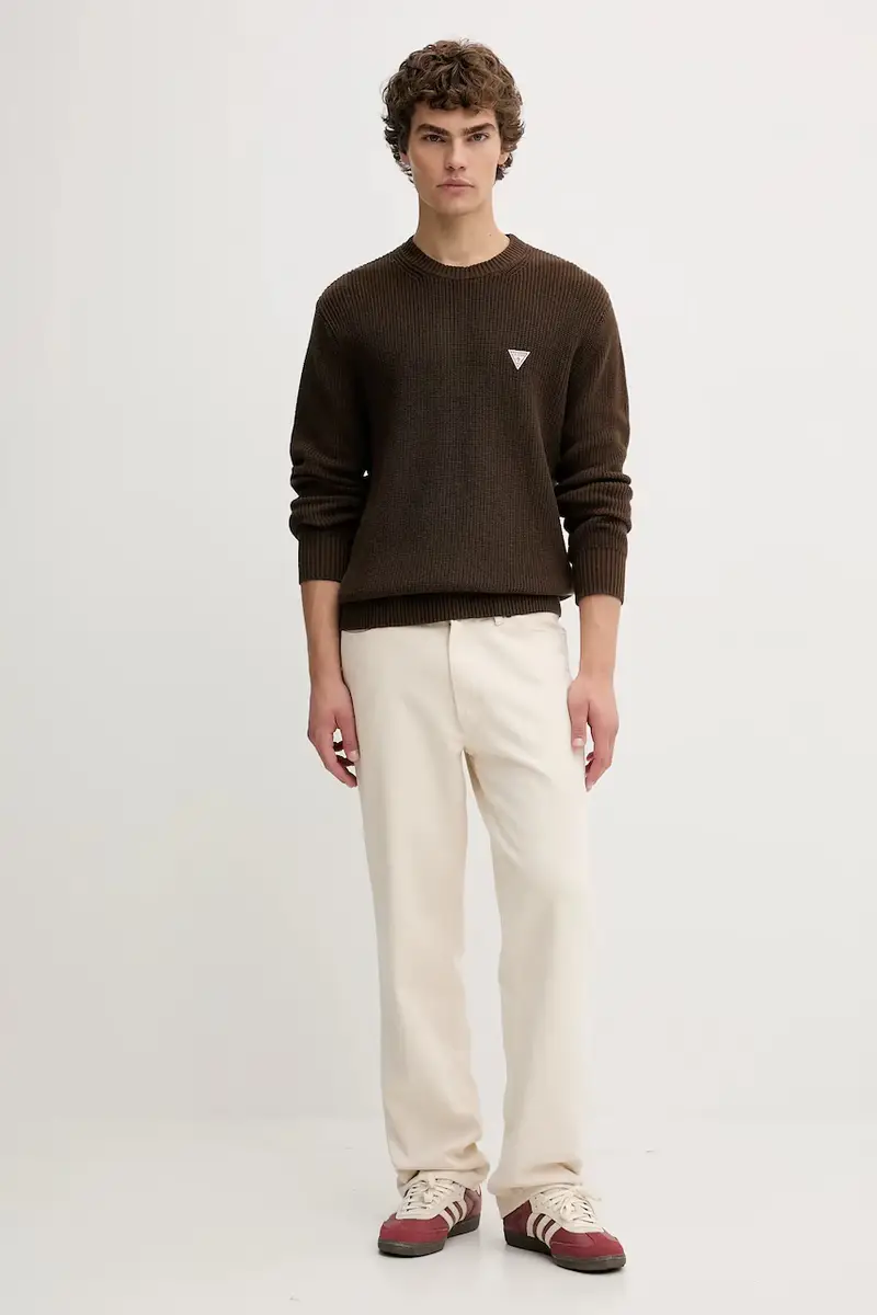 maglione in cotone Verde miniatura 2