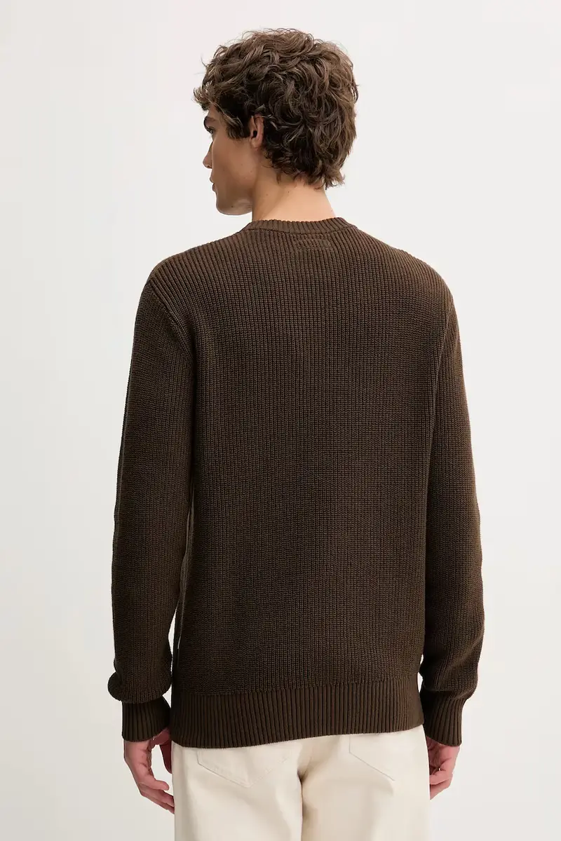 maglione in cotone Verde miniatura 3