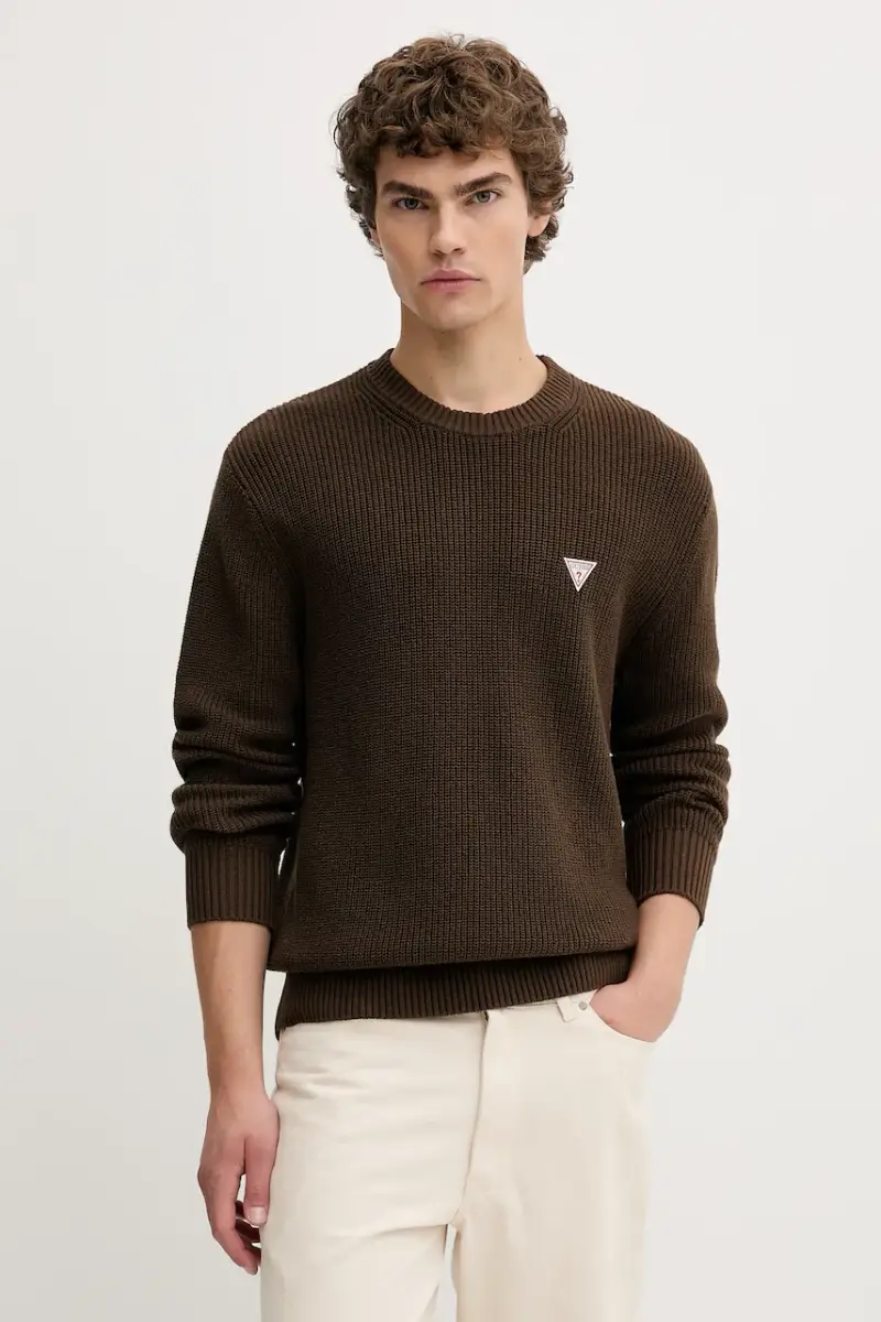 maglione in cotone Verde