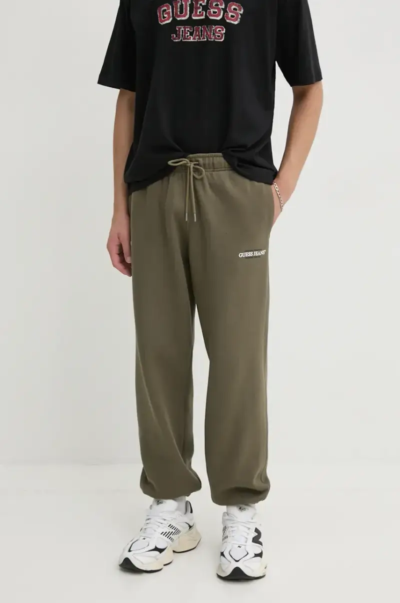 pantaloni della tuta colore verde M4YB18 K9V31