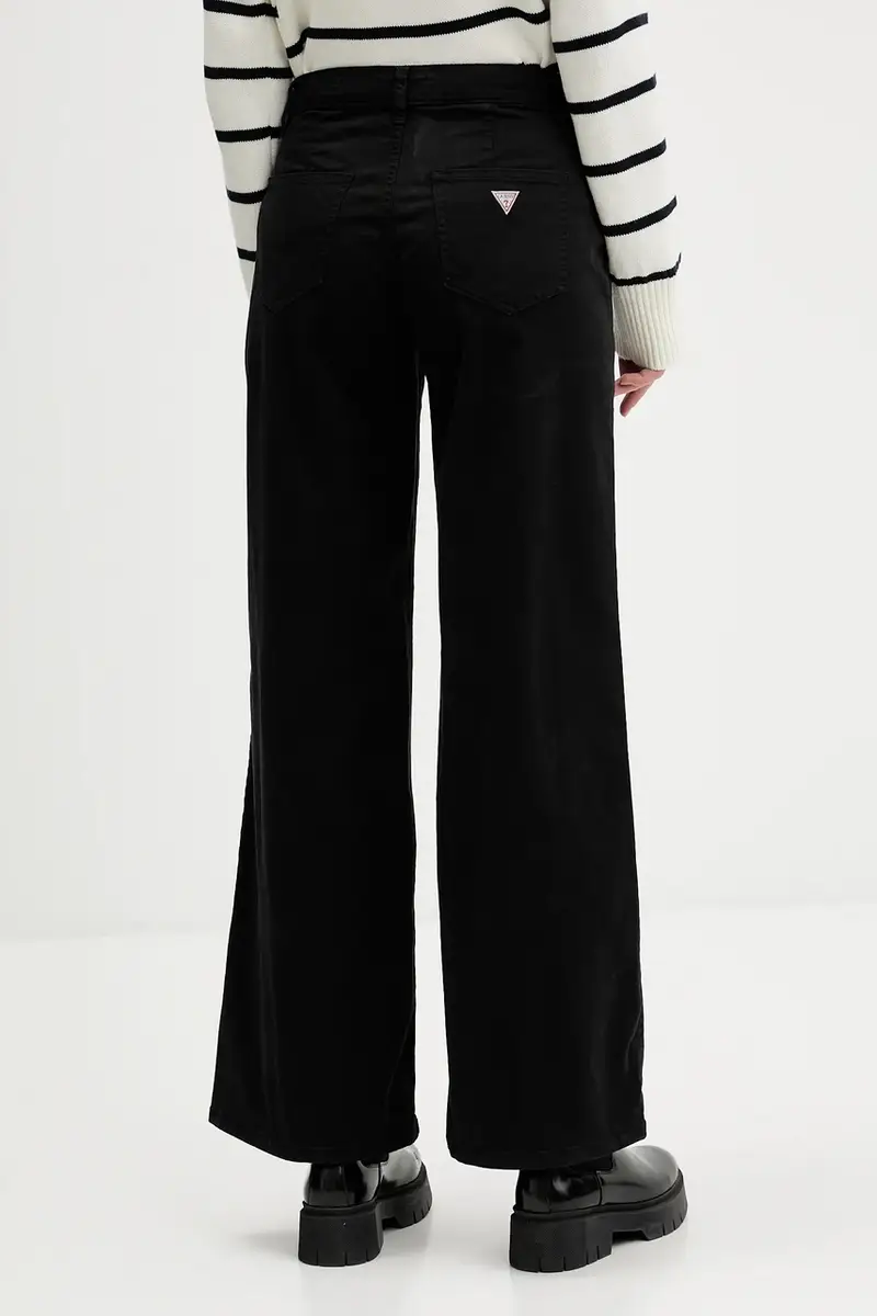 pantaloni donna colore nero W5GB40 WGB51 miniatura 3