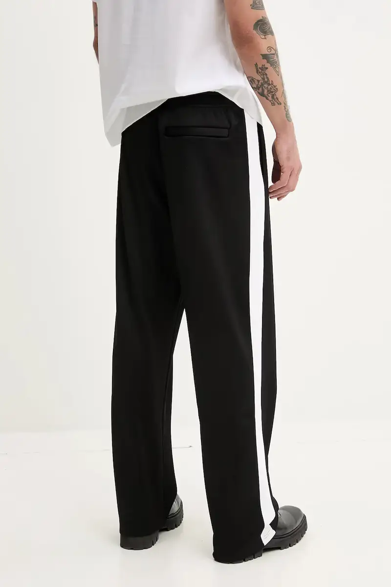 pantaloni tuta uomo colore nero M5GB58 KB212 miniatura 3