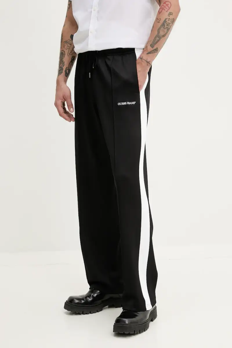 pantaloni tuta uomo colore nero M5GB58 KB212