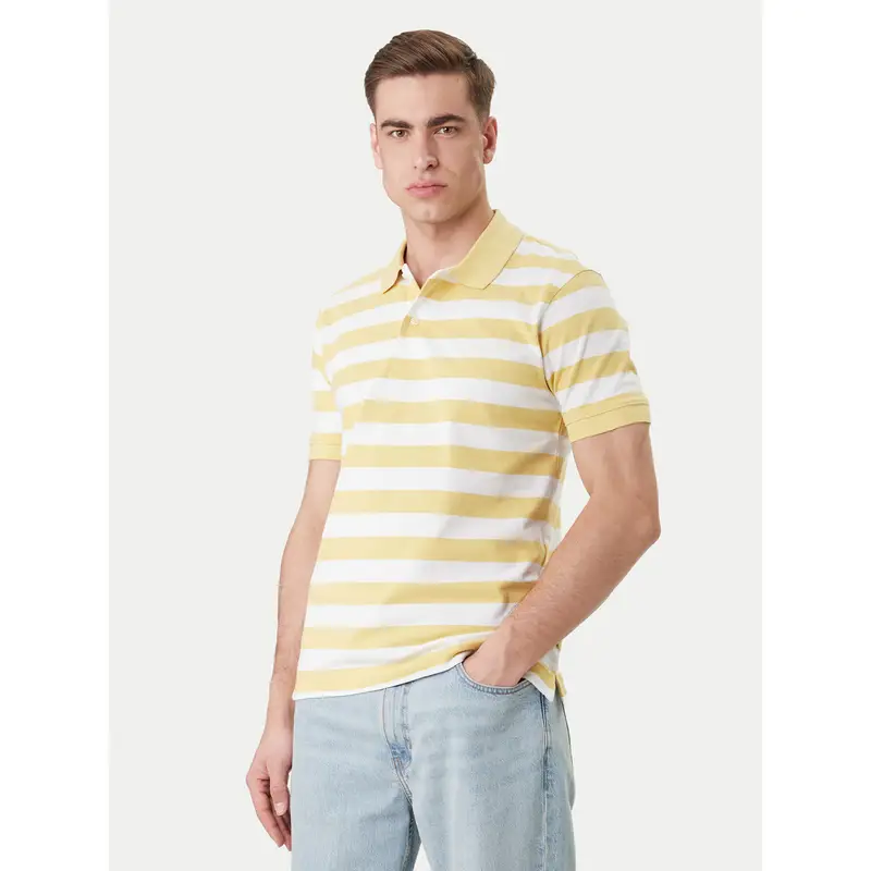 Polo M6GP00 KCOT1 Giallo Regular Fit
