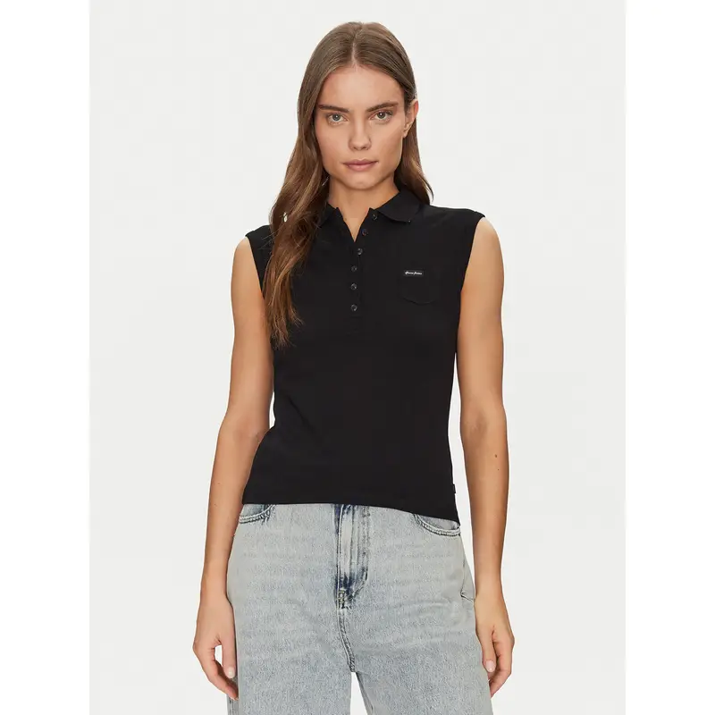 Guess Jeans Polo Nero 3216593