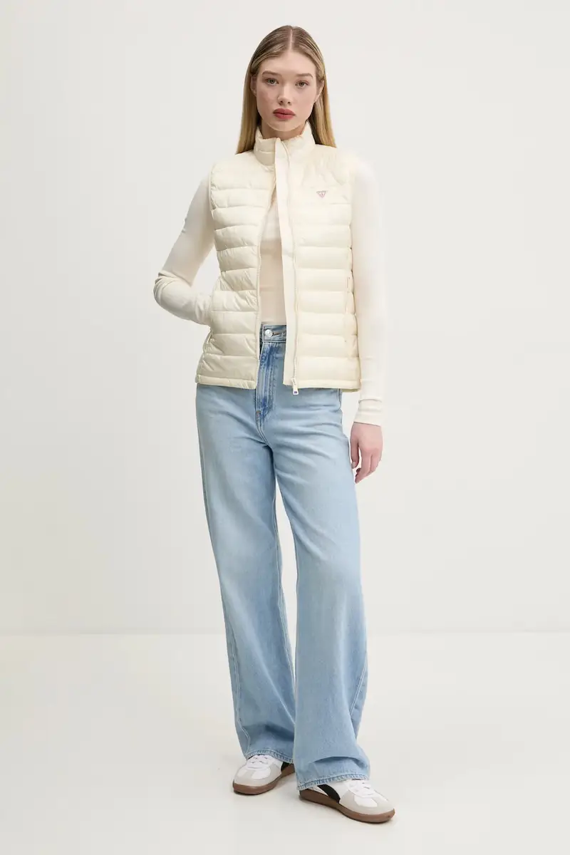 smanicato donna colore beige W5RN55 WHAB2 miniatura 2