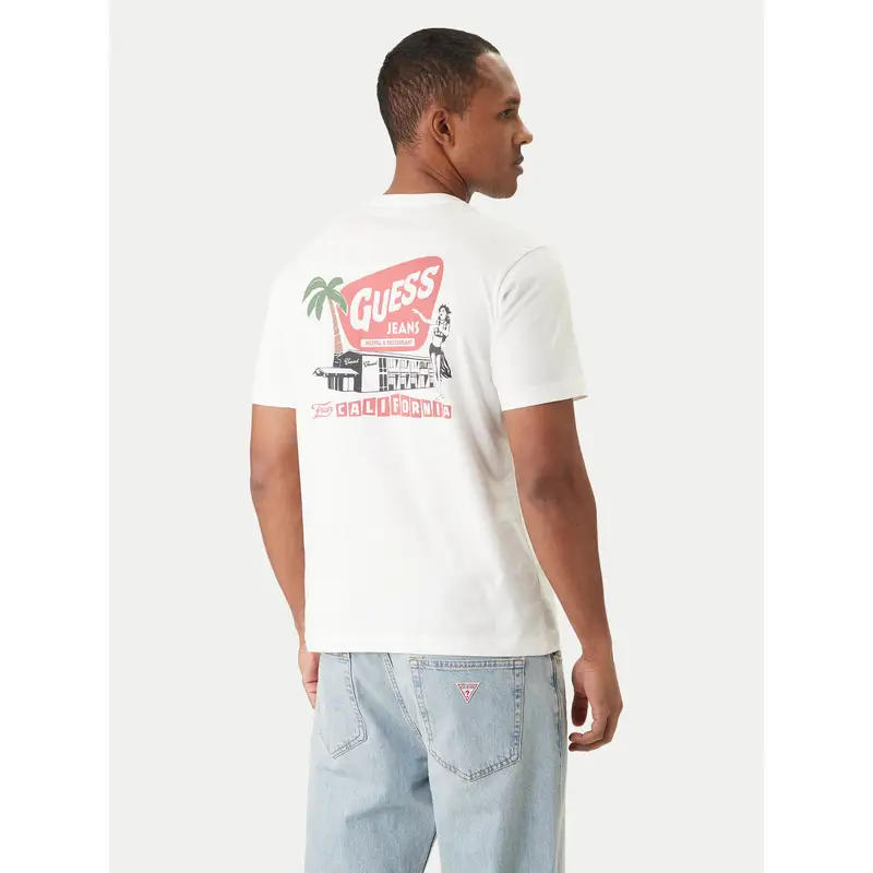 T-shirt M6GIC0 K8HM0 Bianco Regular Fit