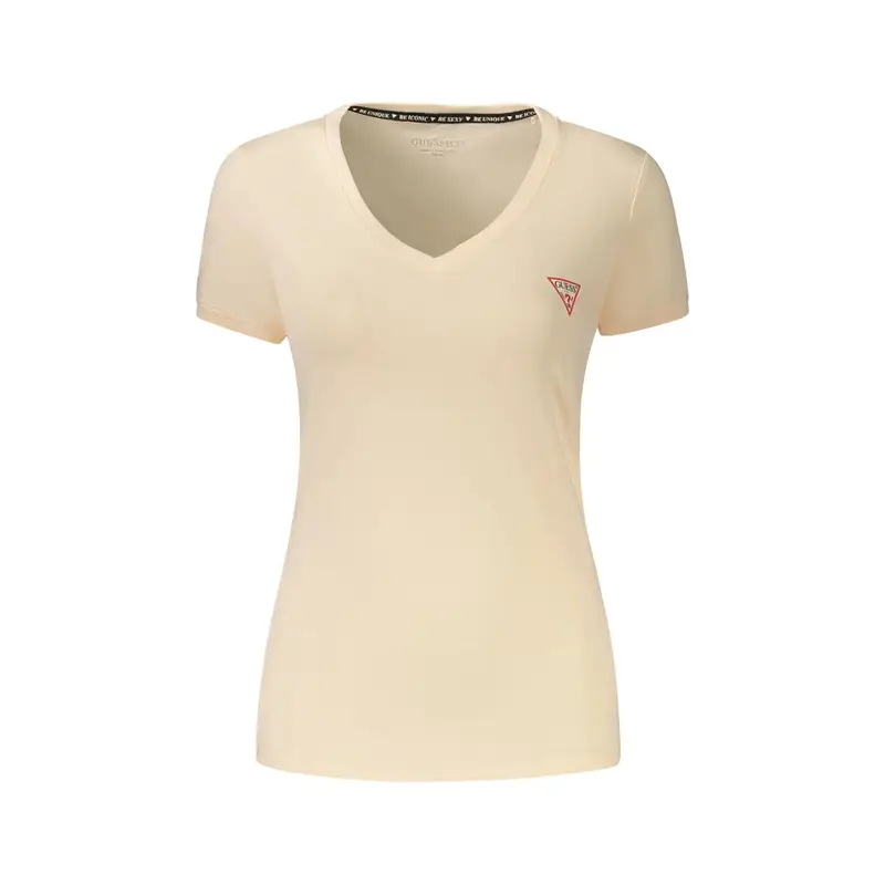 T-Shirt Maniche Corte Donna Rosa Logo