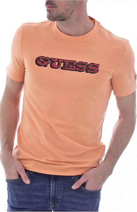 Guess Jeans Jeans Uomo Arancione 3803841