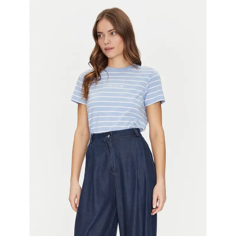 T-shirt W4BI53 KCIE1 Multicolore Regular Fit