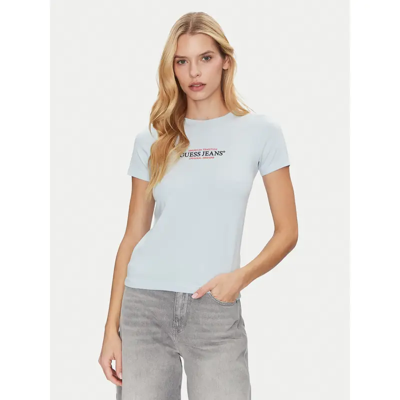 Guess Jeans T-shirt Azzurro 3216509