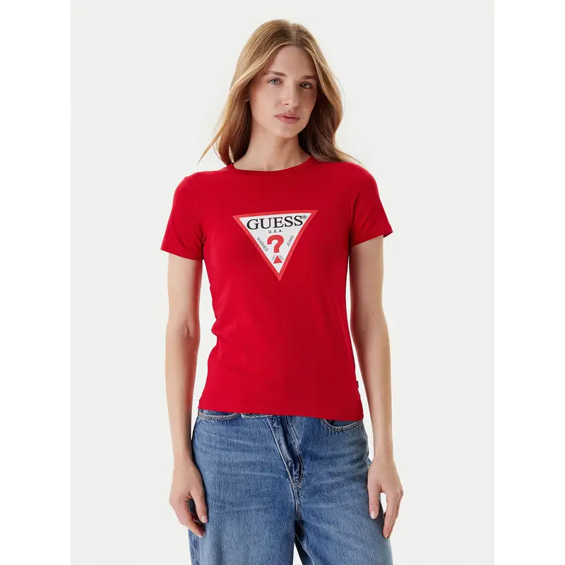 Guess Jeans T-shirt Rosso 3224445