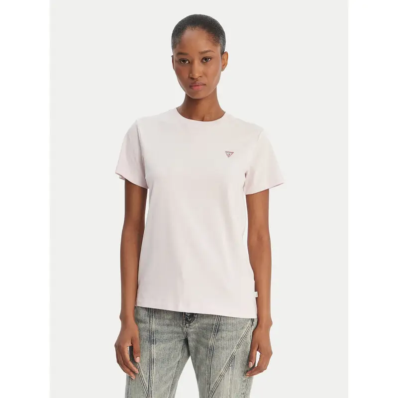 T-shirt W4YI10 J1314 Rosa Regular Fit